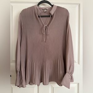 H&M mauve blouse size M